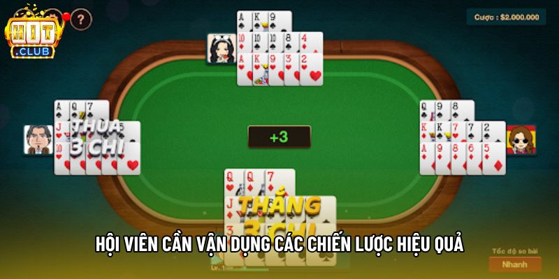 Hội viên cần vận dụng các chiến lược hiệu quả Hội viên cần vận dụng các chiến lược hiệu quả